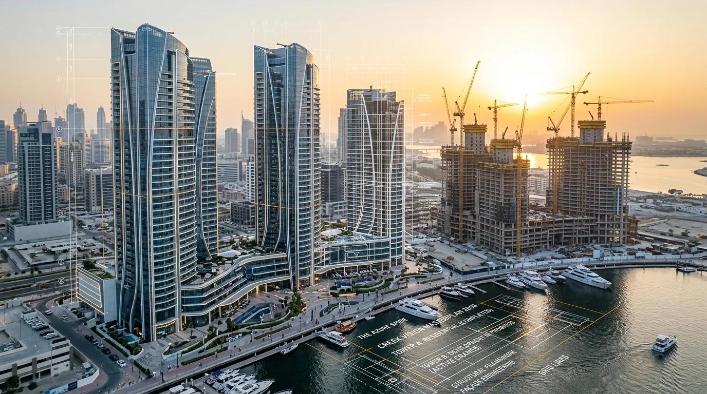 Dubai apartments in Dubai Creek Harbour