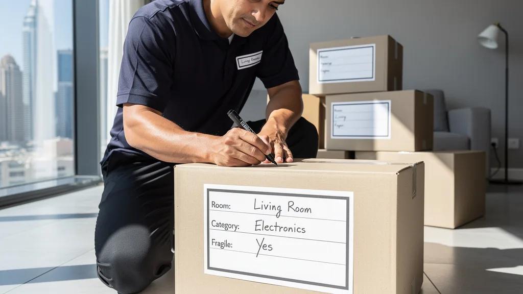 Label Boxes for Stress Free Unpacking in Dubai: 2026 Guide